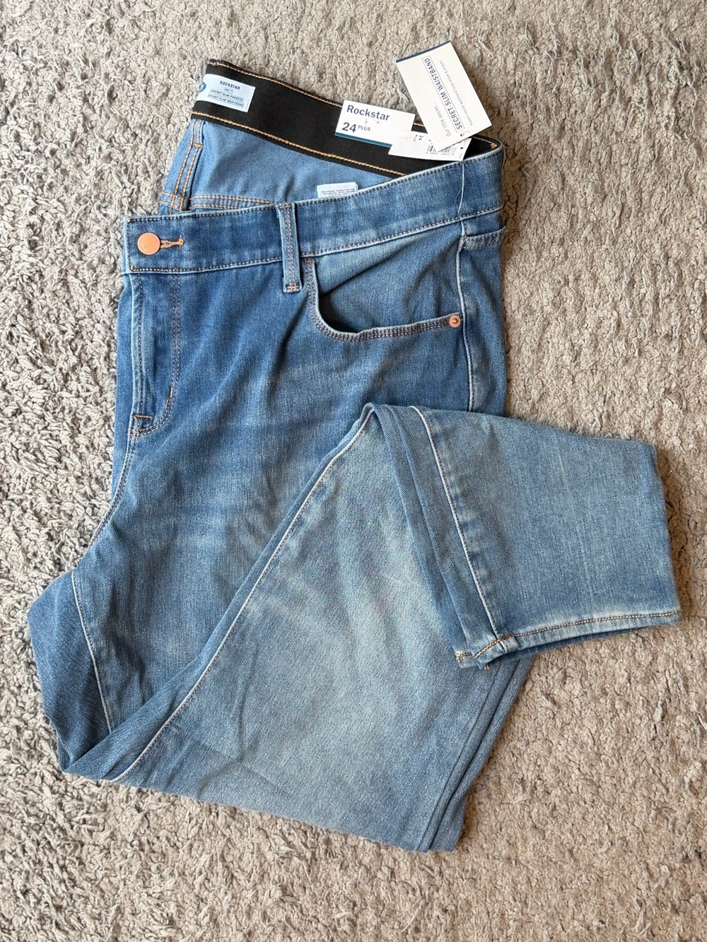 Old Navy High-Waisted Rockstar 24/7 Sculpt Super Skinny Jeans